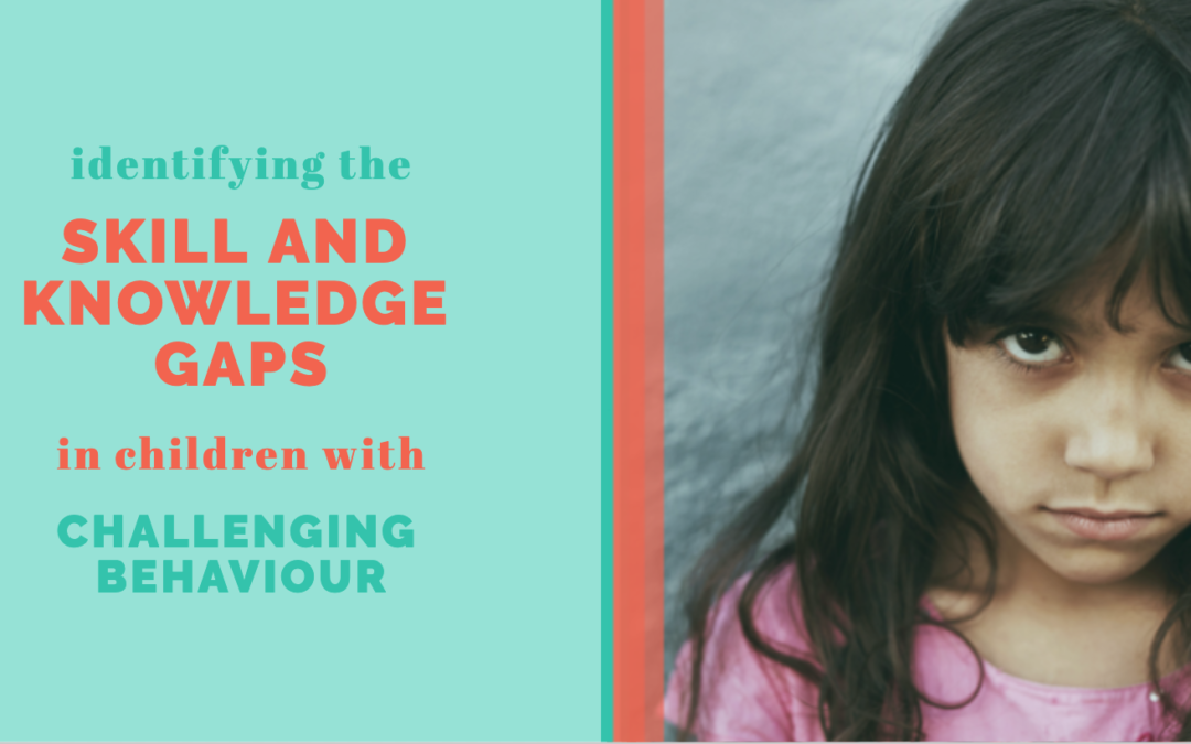 Lesson 10: Identifying the Skill and Knowledge Gaps for Children with Challenging Behaviour